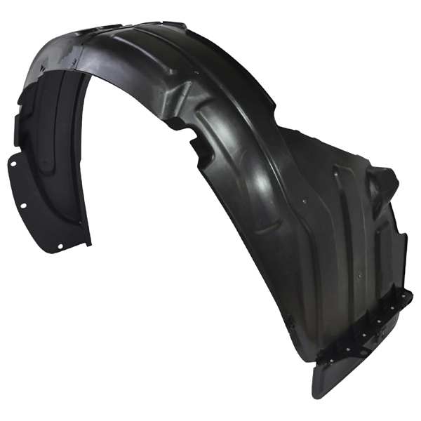 Plastic wheel housing